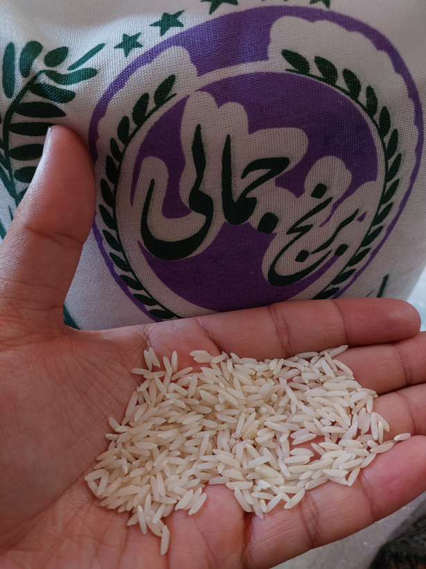 برنج طارم هاشمی فوق ممتاز تازه برداشت فریدونکنار 5 کیلوگرم